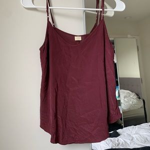 Aritzia Wilfred 100% silk cami